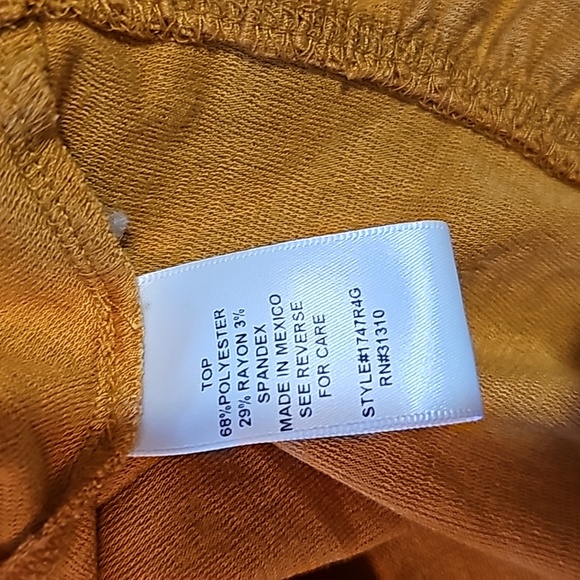 STUNNING THE GENERAL GOOD YELLOW GOLD DRAWSTRING 3/4 TOP - Picture 6 of 8